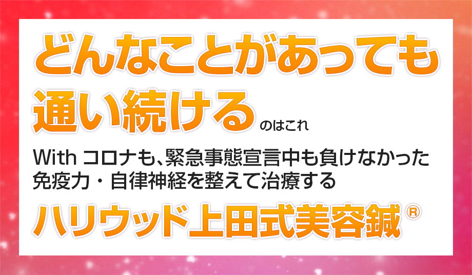 ハリウッドスタイル上田式美容鍼(R)JFACe認定美容鍼灸師(R)養成講座